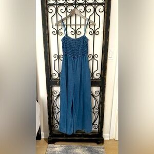 Pilcro Denim Blue Jumpsuit